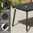 6 - Person 81.5'' L X 38'' W Rectangular Patio Dining Set with Umbrella Hole, Aluminum Frame and Folded Reclining Armchairs-527347793-527347792