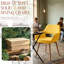 Chaise avec accoudoirs rembourrée Philodendron-910922141