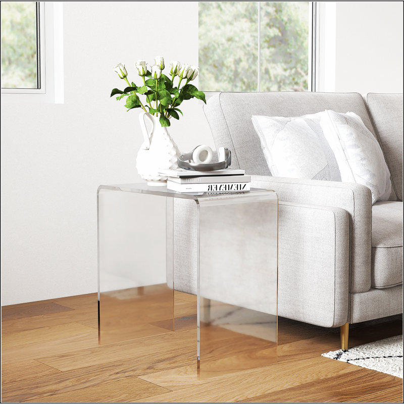 Rectangular Coffee Table with Manufactured Wood Table Topand Shelf