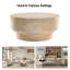 Table basse ronde à assemblage en béton l 32 po Watterson Amagoya-210019261