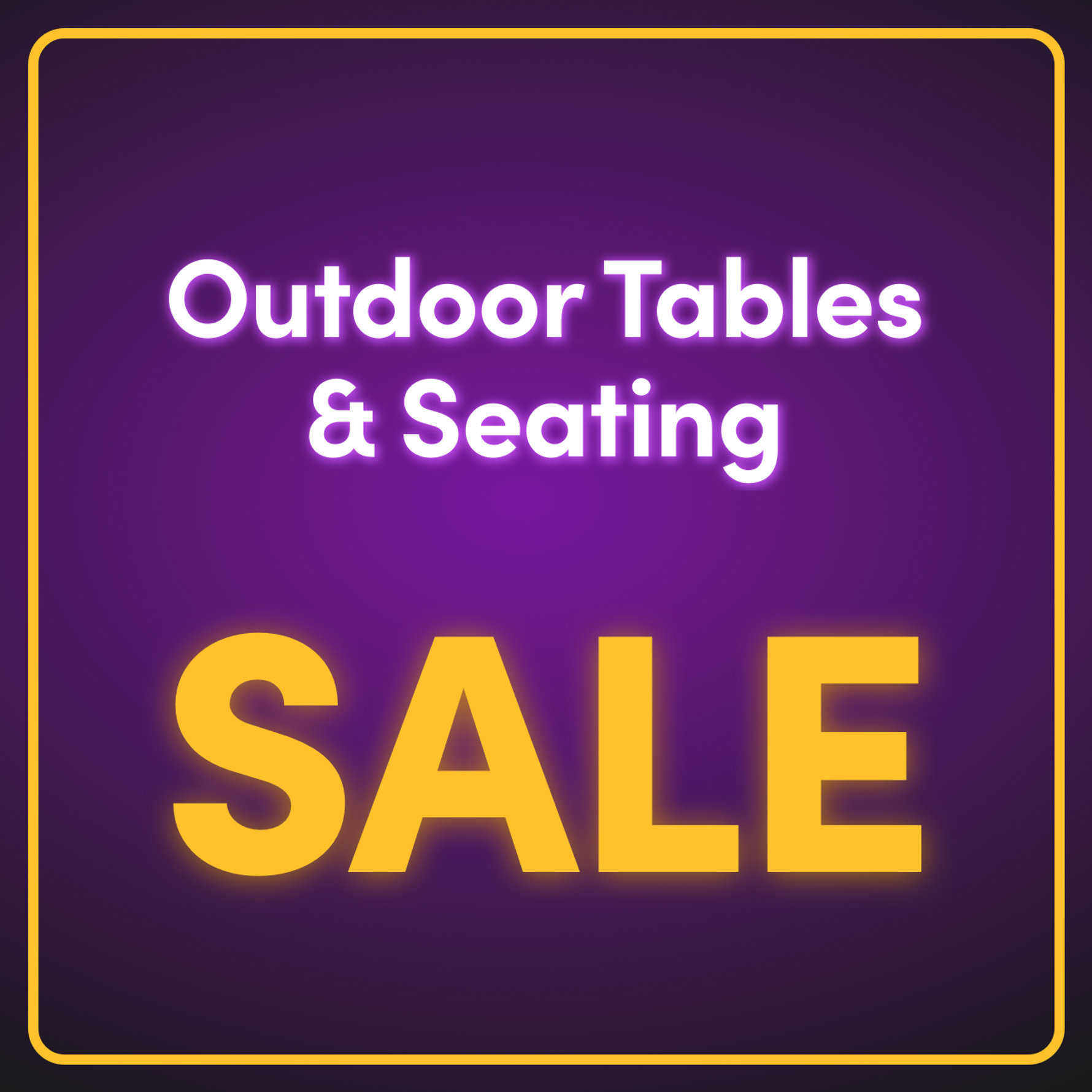 Outdoor Tables & Seating