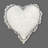 Celeste Lace Heart 2-Piece Pillow Set