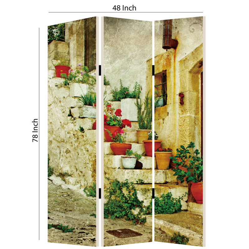 Diviseur de chambre à 3 panneaux de 1,80 m Winkel