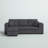 Senter Upholstered L-Shaped Sectional Reversible-790707136