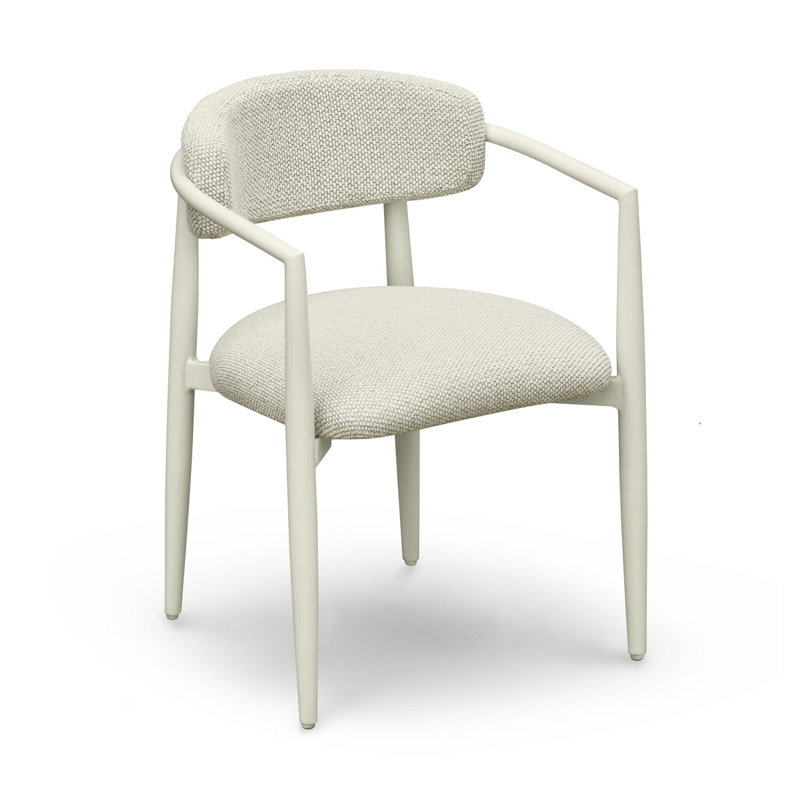 Chaise de salle à manger Jesse, Crème, crème