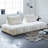 Modular Combination Of Beancurd Block Fabric Sofa 2 - Piece Living Room Set