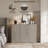 Cesiro 46.65'' W Sideboard With 3 Fluted Doors And Adjustable Shelves-416600312