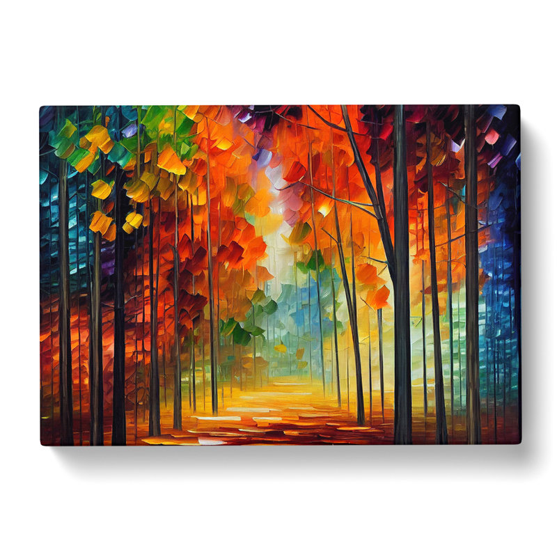Pretty Forest Vol.6 Abstract - Wrapped Canvas, 35cm H x 50cm W x 3cm D