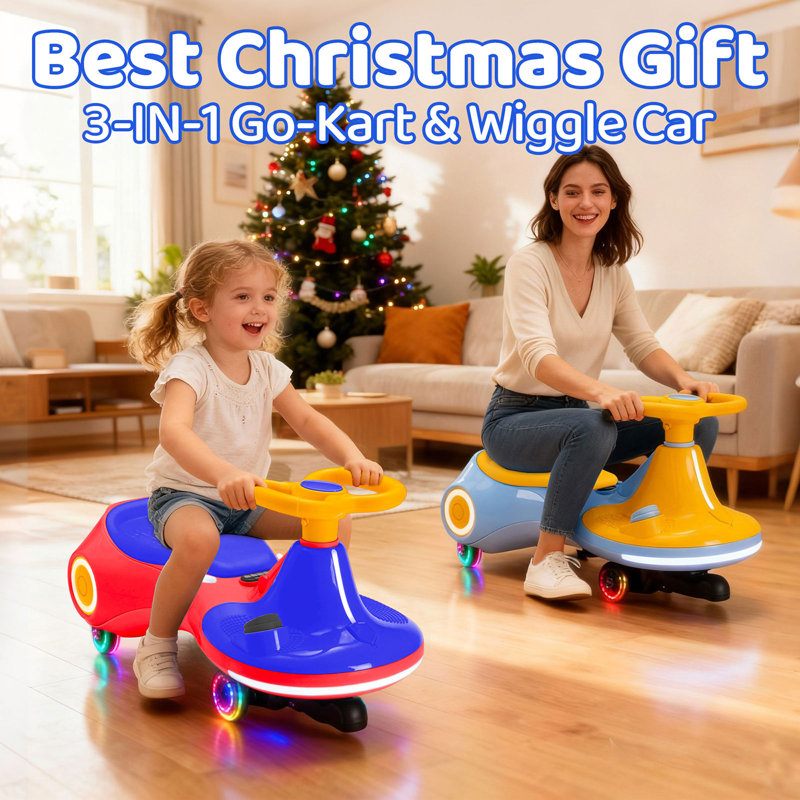 Ride‑on Toy DollaDash Battery Powered Ride On, Red/Blue