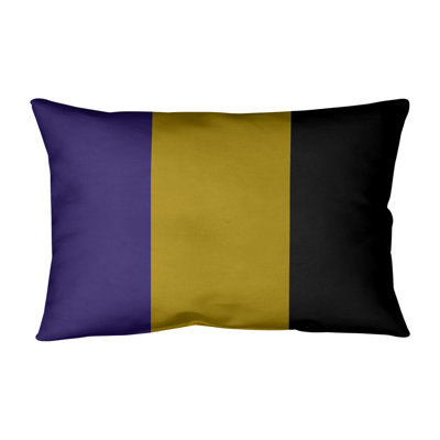 Baltimore Throwback Football Indoor/Outdoor Lumbar Pillow