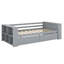 Lit de jour avec tablettes et tiroirs-859694429
