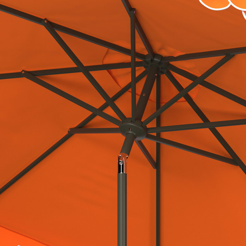 Parasol d'extérieur Iago, Orange, Brun