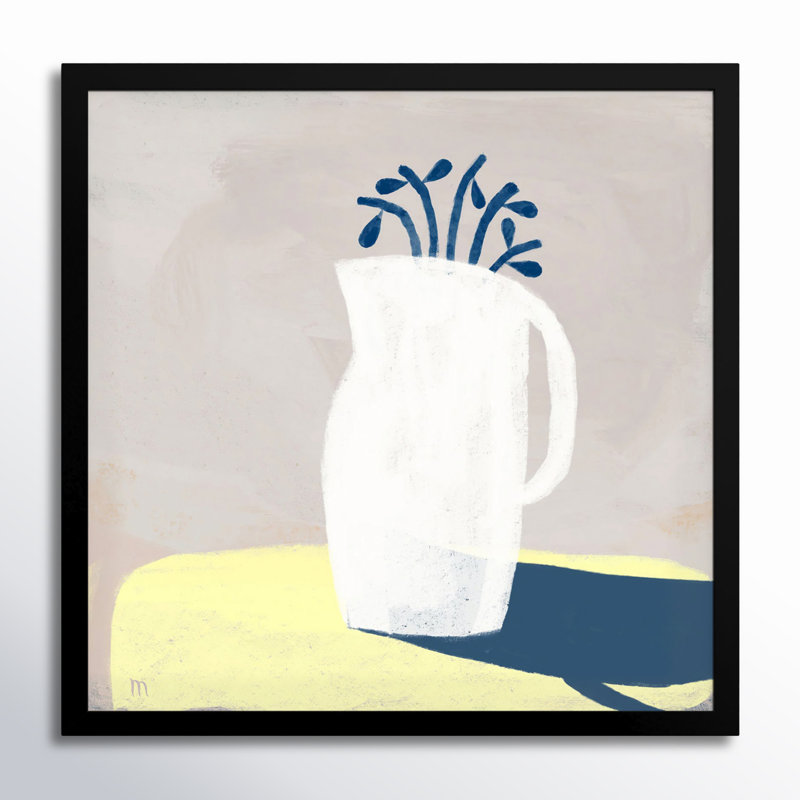 In Full Light By Studiom - Framed Wall Art, 24" H x 24" W x 1.25" D, Black Framed