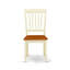 L'ensemble 9 pièces de table et chaises de cuisine comprend une table de salle à manger rectangulaire avec rallonge papillon et 8 chaises, 40 po x 78 po, babeurre et cerise-579247203