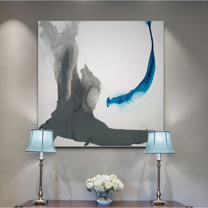'Minimal III' Painting, 40" H x 40" W x 1.5" D, Wrapped Canvas