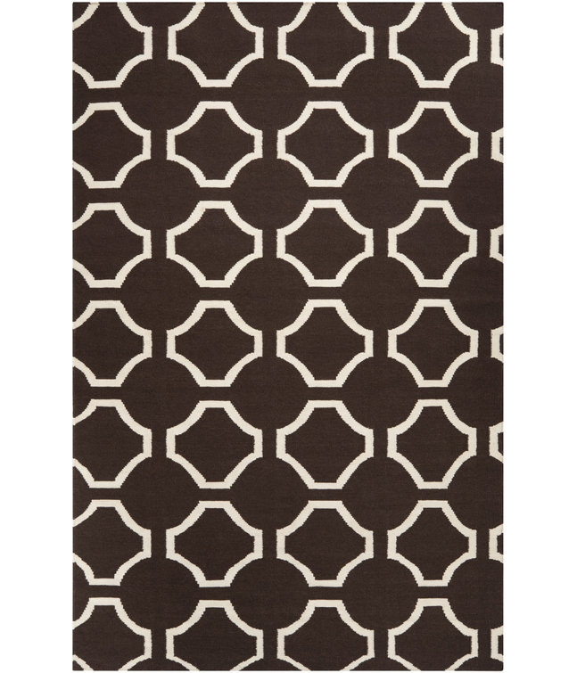 Irving Place Wool Geometric Indoor Rug