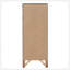 Commode à linge pour tiroir, gris