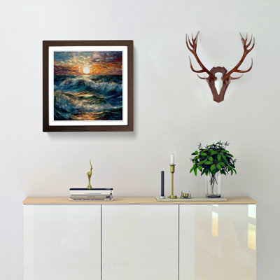 Ocean Impressionism No.3 - Framed Print