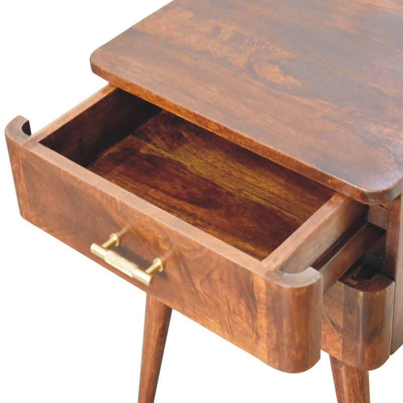 Kenit 18'' W Solid Wood Nightstand