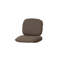 Hive Hanging Chair with Base and Cane-line AirTouch Seat/Back Cushion in Dusty Green