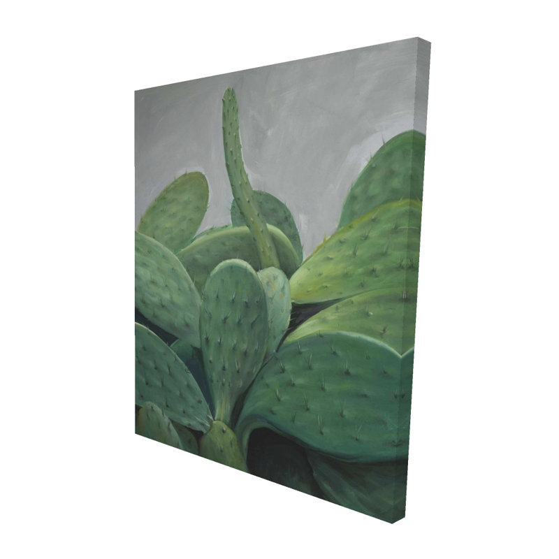 Cactus Bundle - Hyperrealist Bedroom Canvas for Home Decor