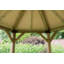 Furnished 3.8m x 3.3m Wooden Gazebo with Timber Roof with Installation Service-1278670623