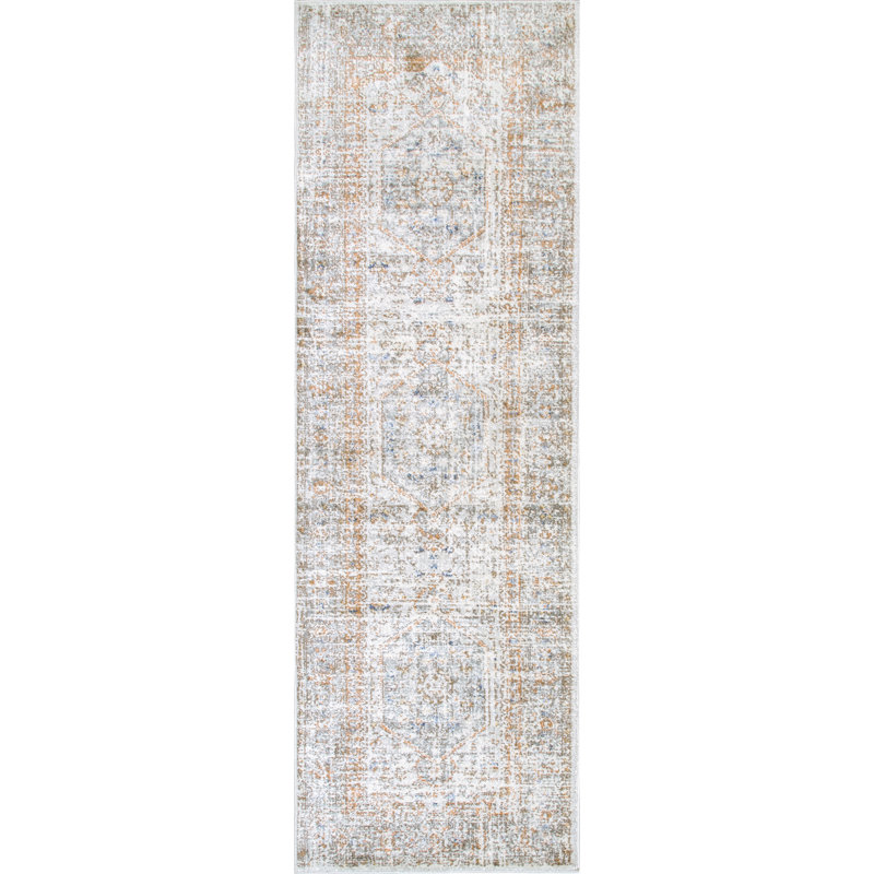 Oriental Area Rug, Runner 76 x 183cm