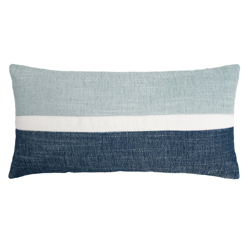 Elements Square Indoor/Outdoor Pillow Cover & Insert, Square 18", Tide