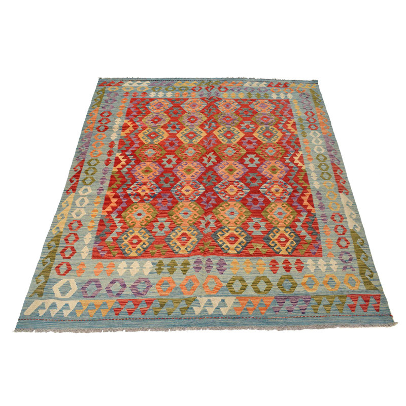 Hand Knotted Wool Moroccan Rug