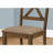 2Pcs Kitchen Dining Chairs, Walnut Finish Frame, Brown Upholstered Seat, Transitional Style, Foam Padding