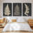 " Linen Fern I " 3 - Pieces-1215853952-1215853955