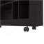 Chariot de table Norwood, salon, noir-1133997714