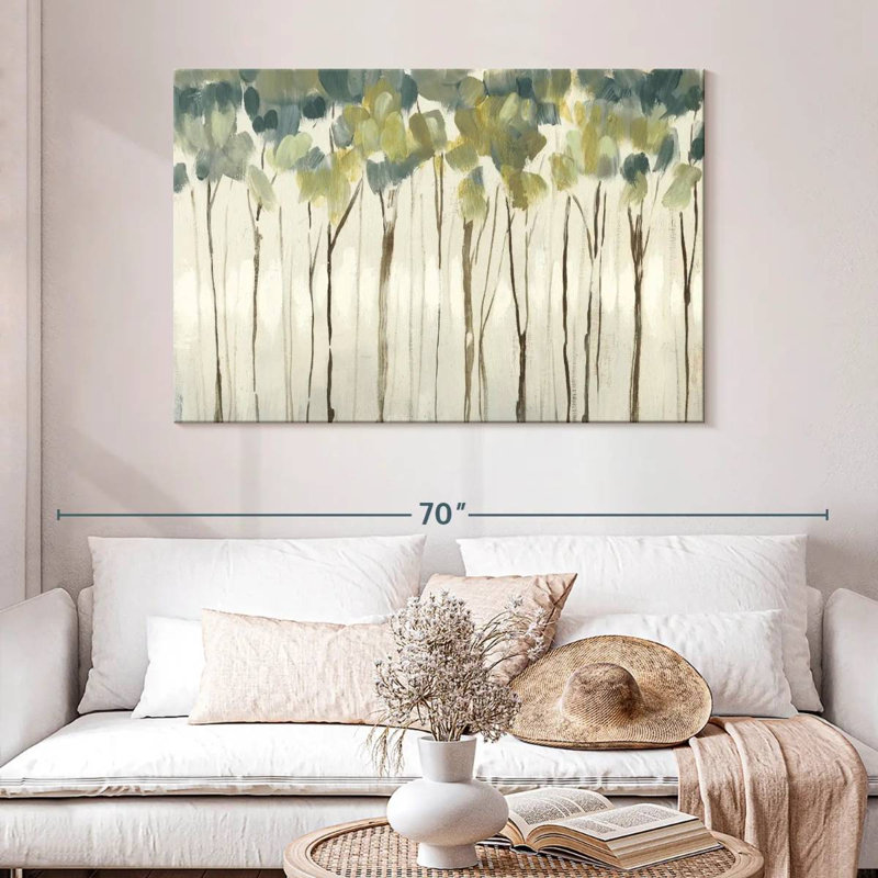 Avery Viridian Treeline I, H 32 po x l 48 po