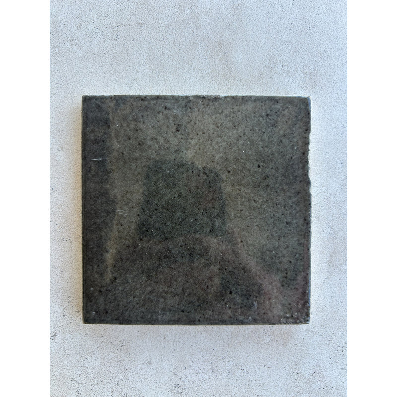 Carreaux Gleeze Grigio 4 x 4, Noir/gris