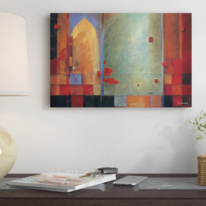 « passage à l’inde », reproduction d’art sur toile, H 40 po x l 60 po x P 1,5 po