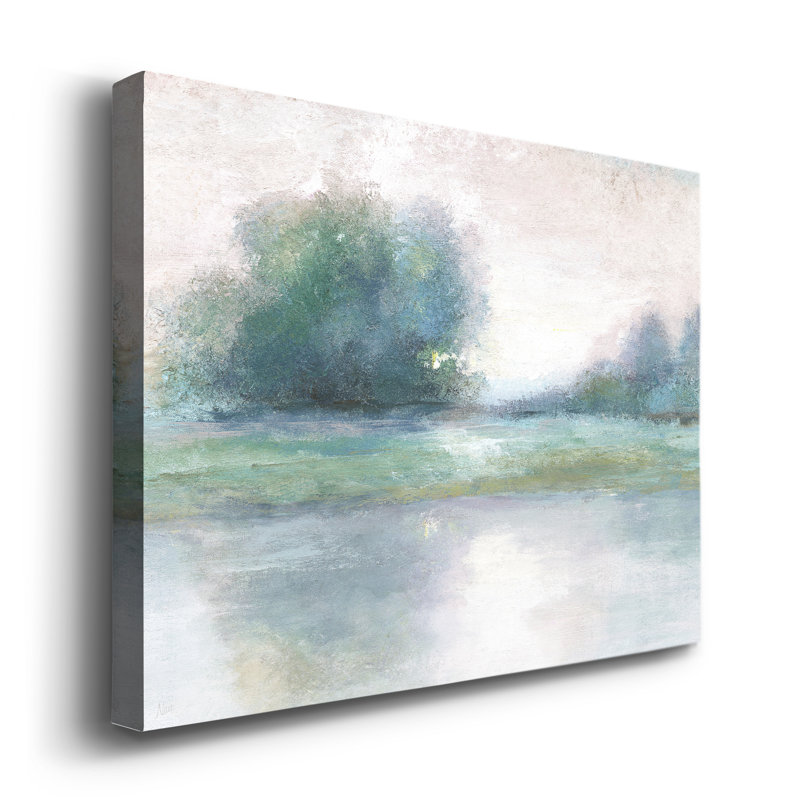 Doux printemps - reproduction d'art sur toile tendue, H 48 po x l 32 po x P 1 po