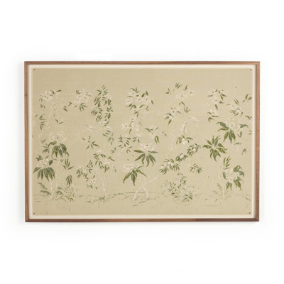Nadine "Linen Chinoiserie" Painting