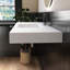 Lavabo de salle de bain double 59 po SMC