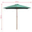Garden Parasol 270x270 cm Wooden Pole-27778241