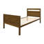 Jazzae 43.6" W Wood Twin-over-Twin Bunk Bed with Convertible Design and Guardrails-771938844