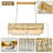 Anber 10 - Light Dimmable Chandelier
