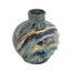 Blue and Brown Reactive Glazed Accent Vase