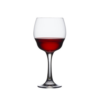 Heads Up 25 oz. Handmade Crystal Wine Glass Set