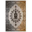 Tapis à motif floral en coton et polyester à imprimé numérique Annie Collection-103497176