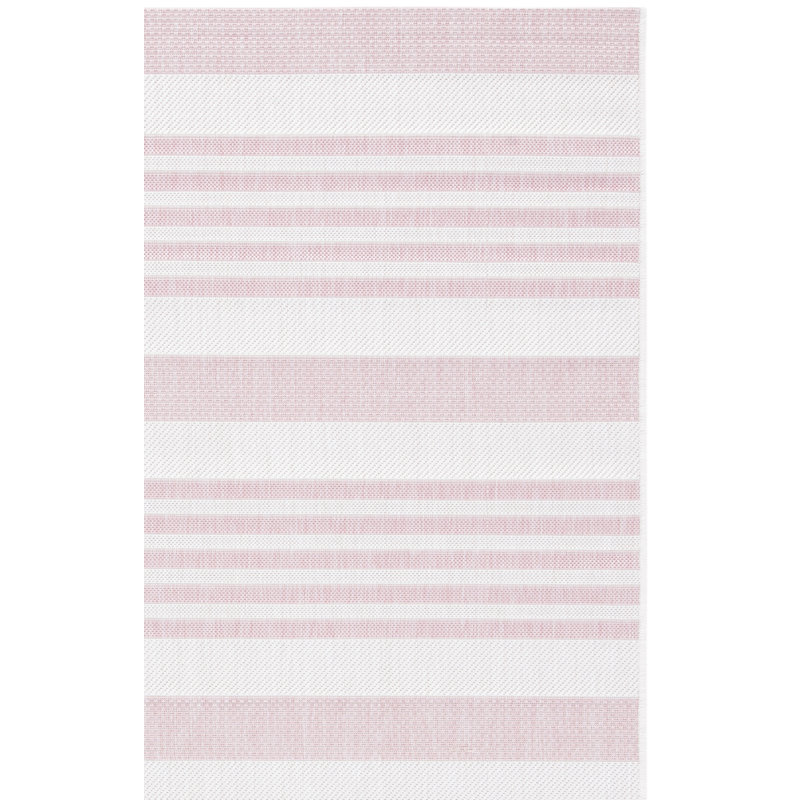 Tapis d'intérieur / extérieur à rayures Ketilfrith Performance, Rectangle 2 pi x 3 pi 7 po