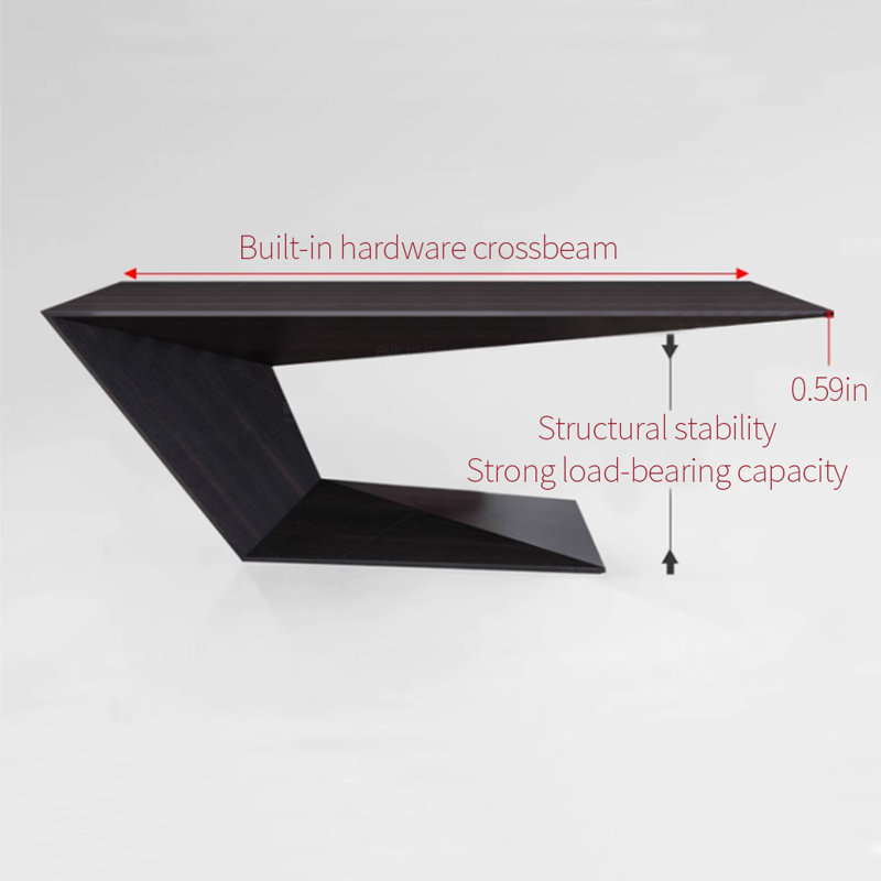 Computer Desk, 29.53" H x 86.61" W x 35.43" D