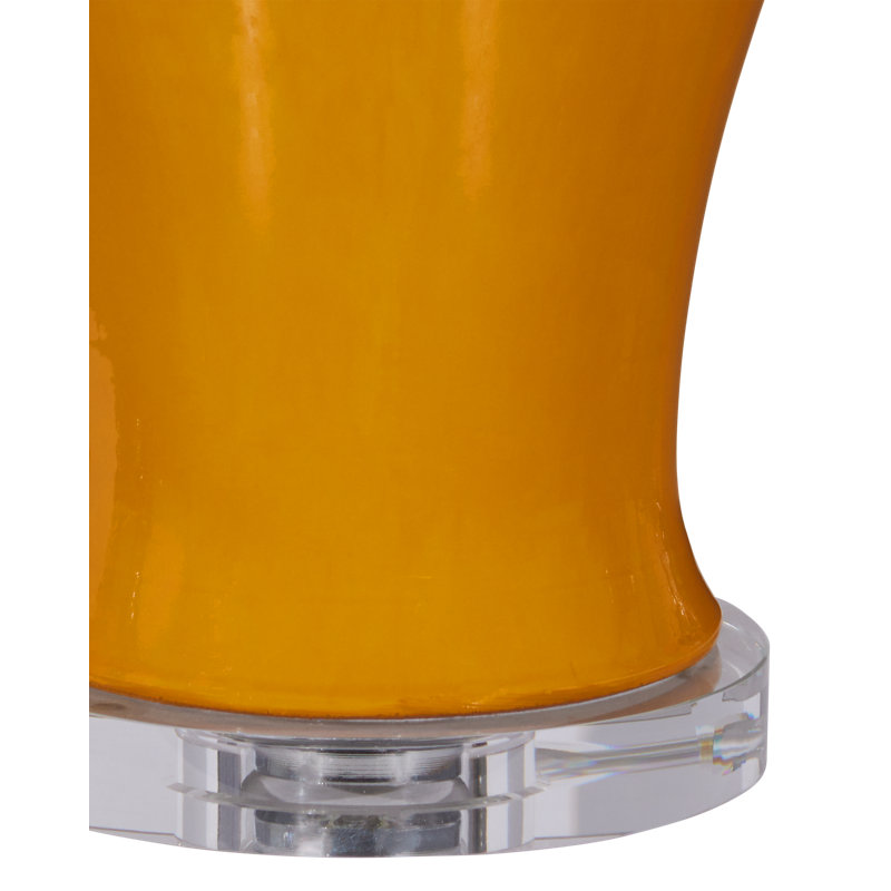 Imperial Yellow Table Lamp, Yellow