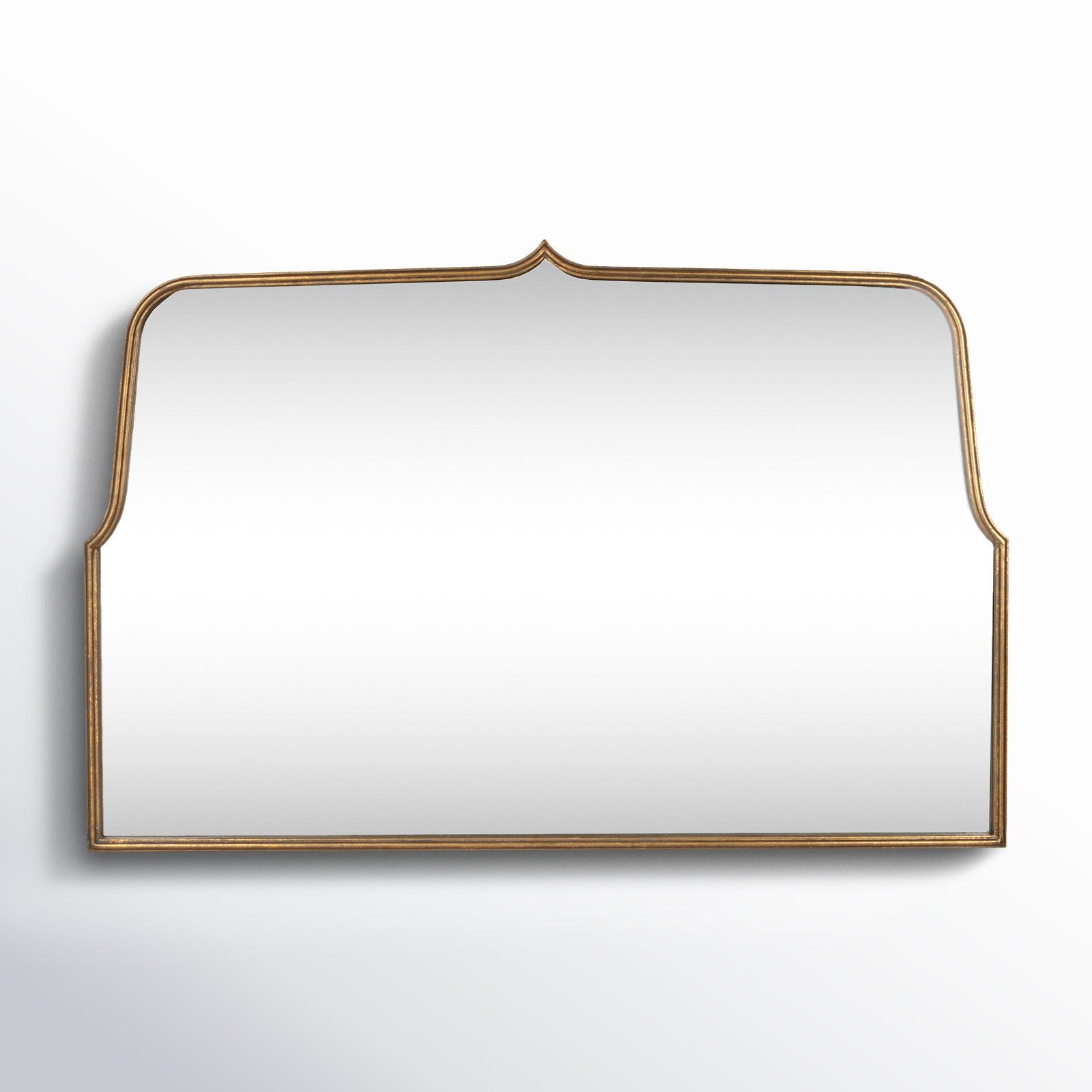 Devyn - Metal Framed Wall Mirror, 31.5" x 48", Gold