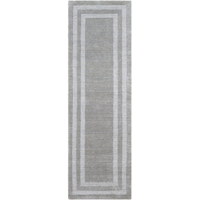 Pierson Medium Gray Hand-Tufted Rug