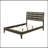 Grey Queen Sleigh Bed